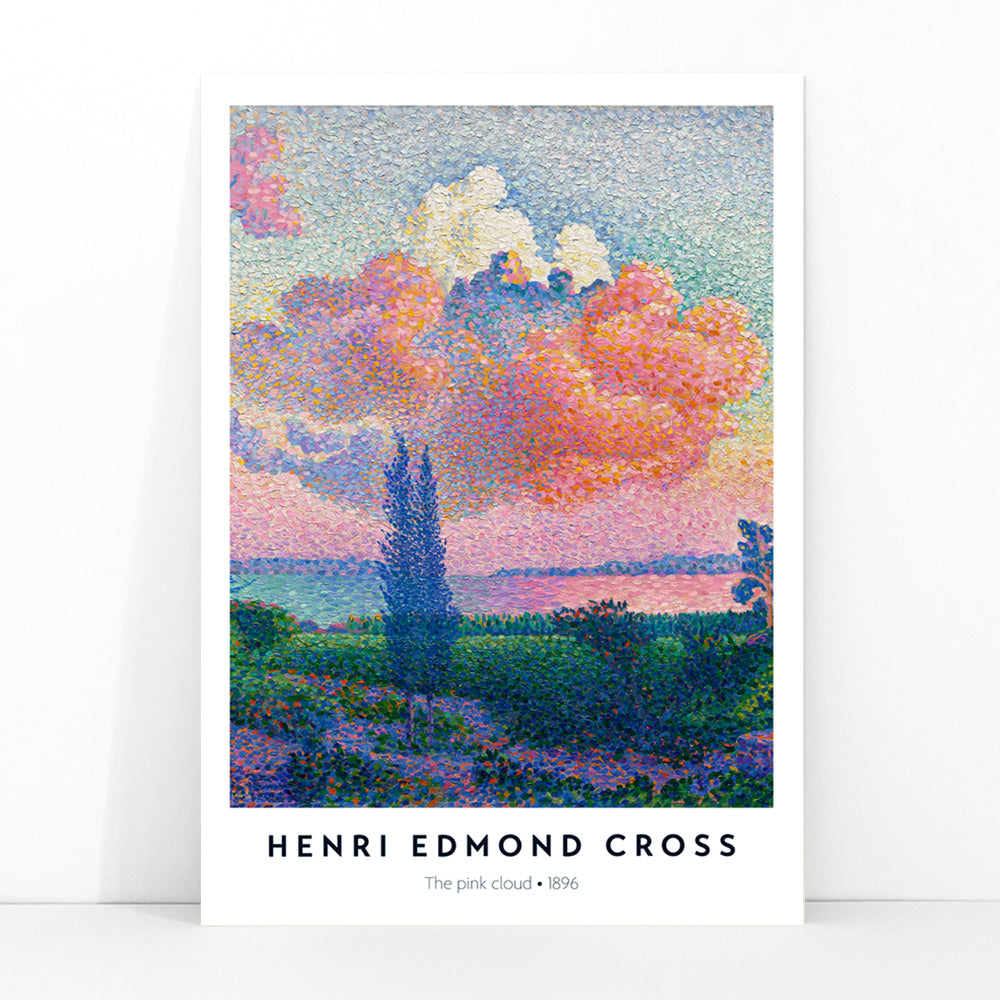 La nuée rose Canvas Print
