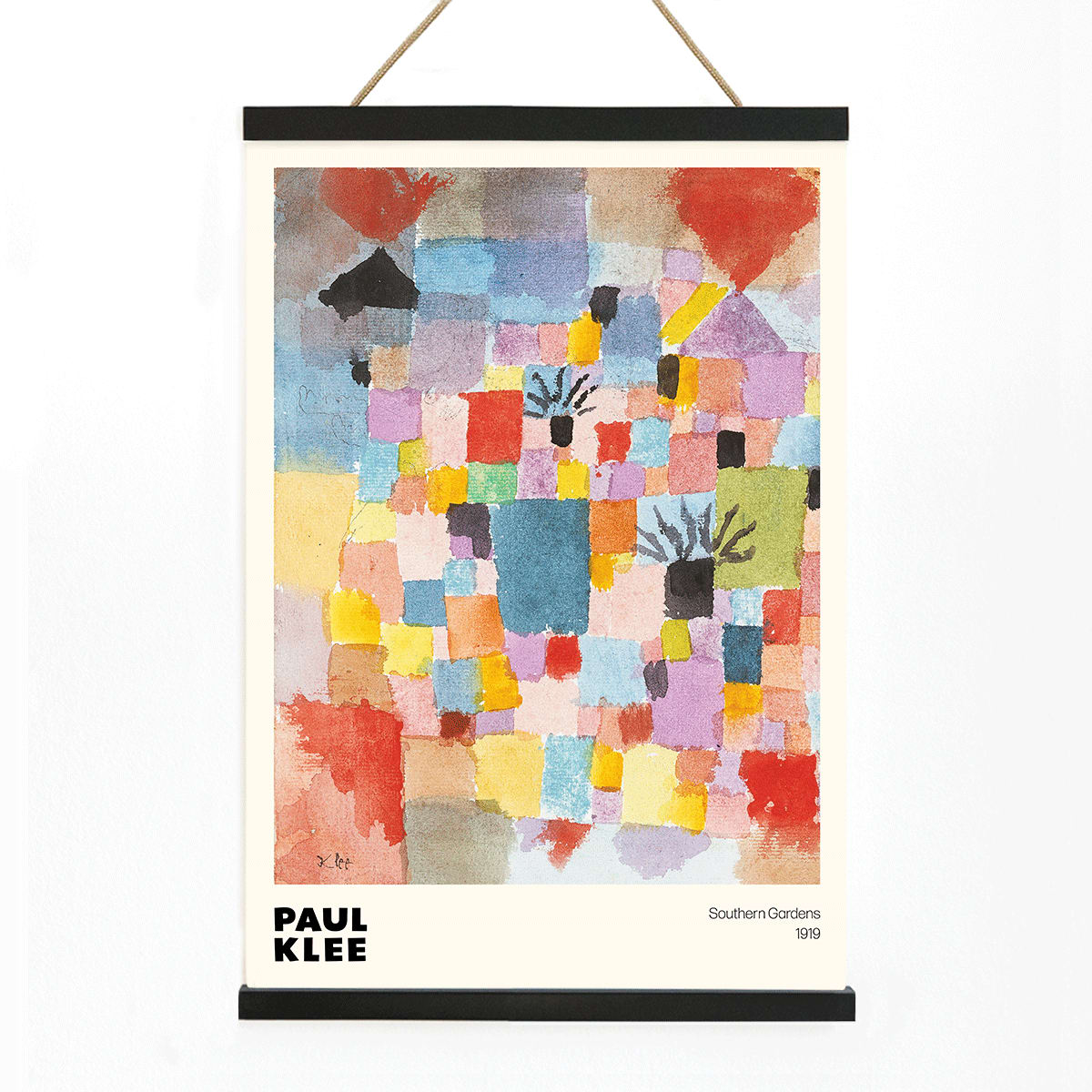 Jardins du Sud Canvas Print