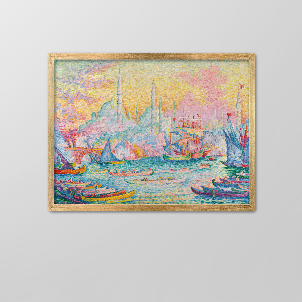 The Golden Horn, Constantinople Canvas Print