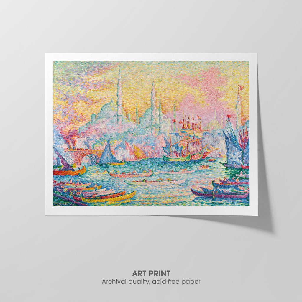 The Golden Horn, Constantinople Canvas Print