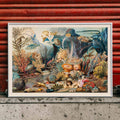 Vie marine Canvas Print