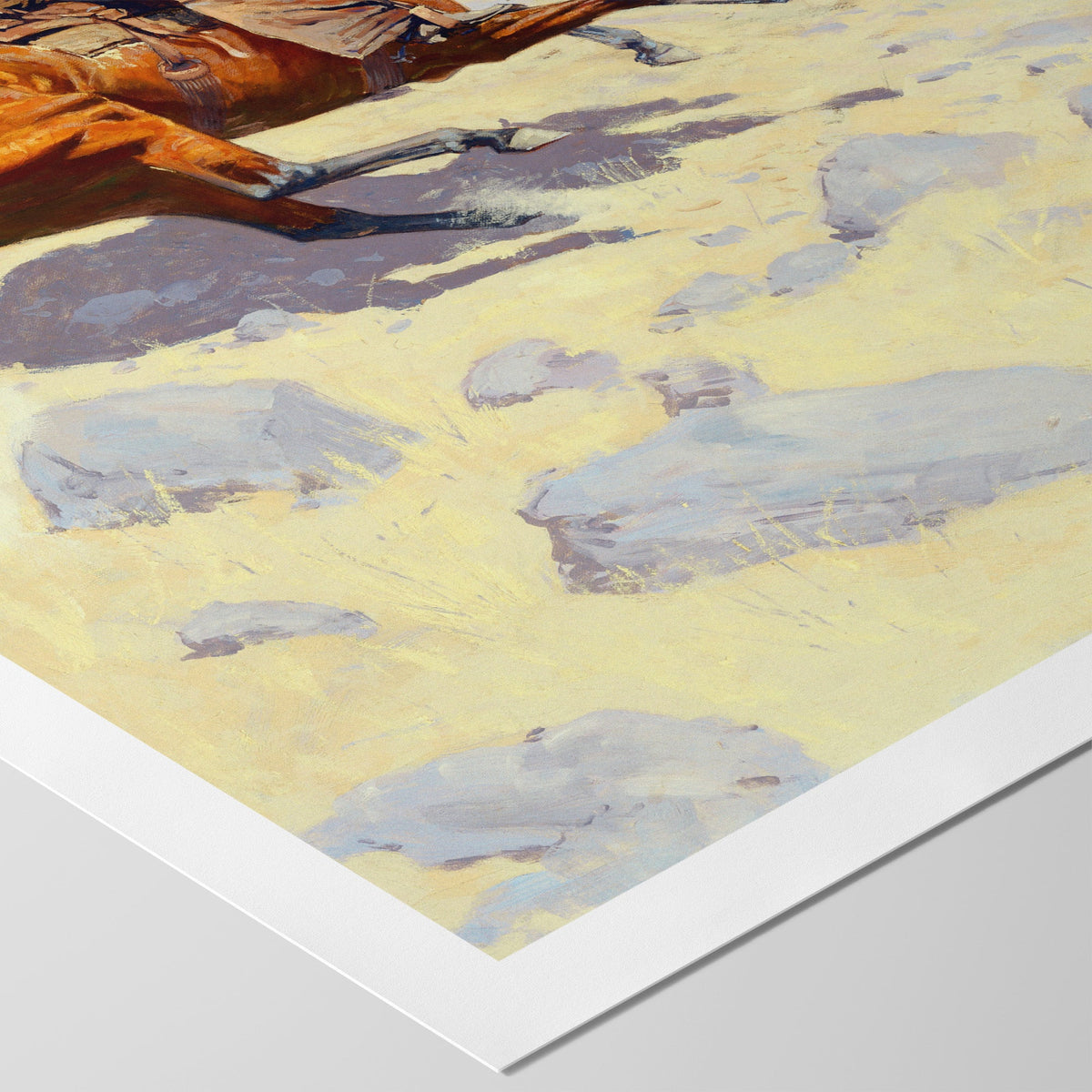 The Cowboy Canvas Print