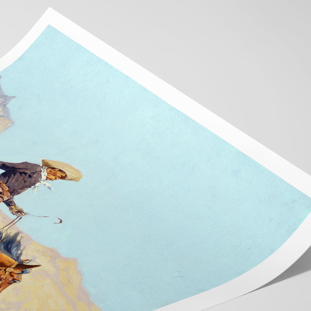 The Cowboy Canvas Print