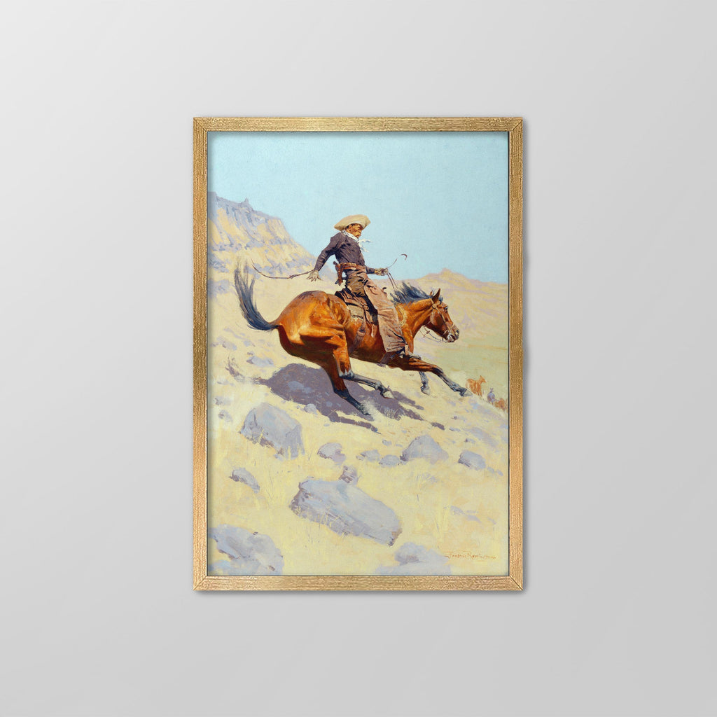 The Cowboy Canvas Print