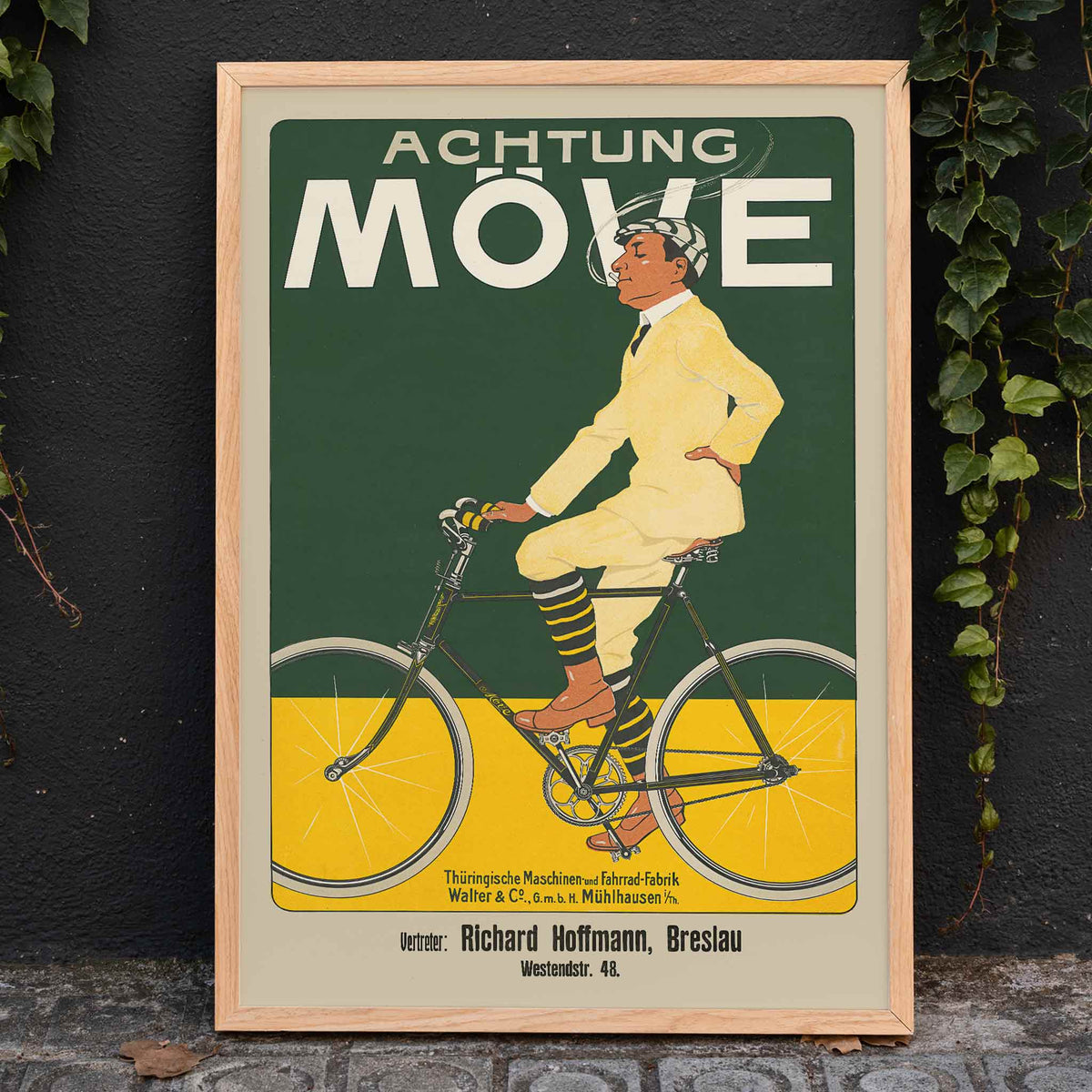 Achtung Möve Canvas Print