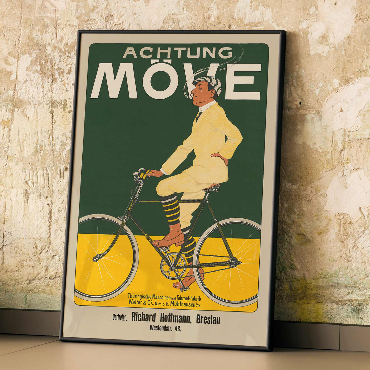 Achtung Möve Canvas Print