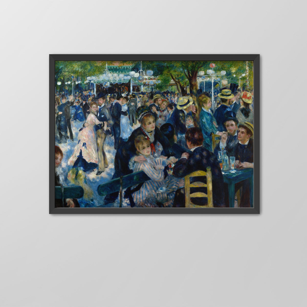 Dance at Le Moulin Canvas Print