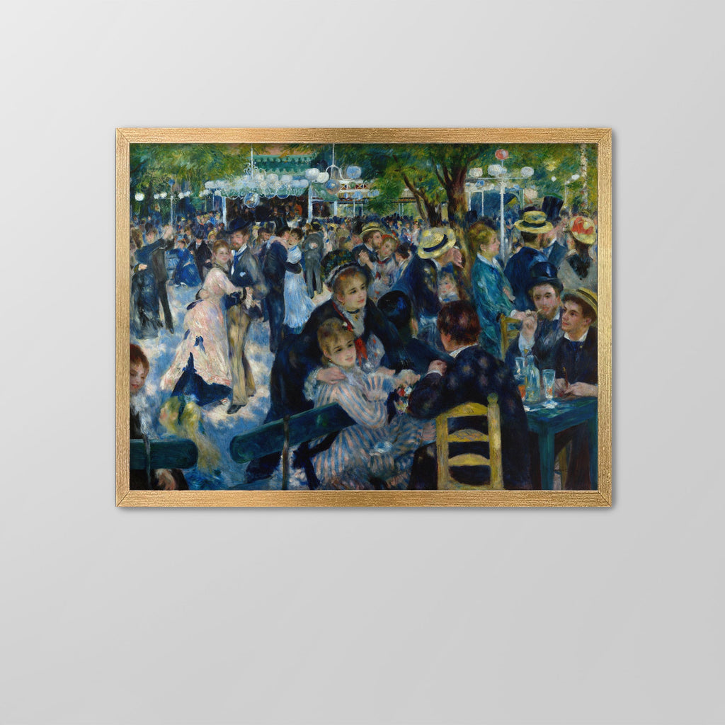 Dance at Le Moulin Canvas Print