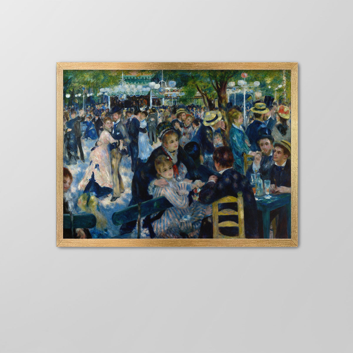 Dance at Le Moulin Canvas Print