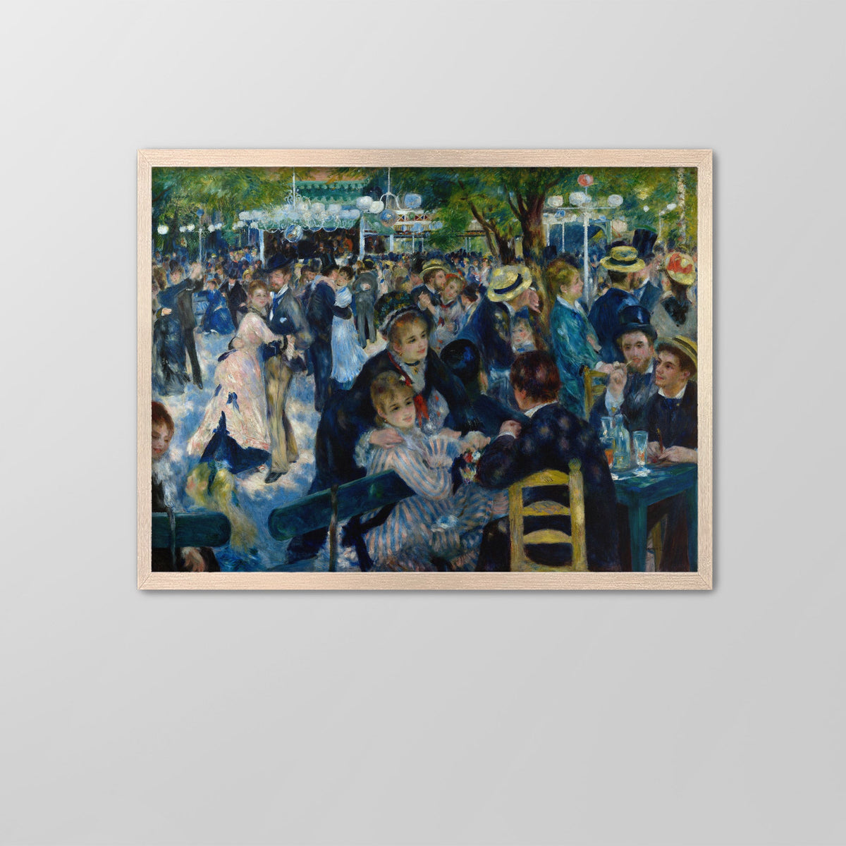Dance at Le Moulin Canvas Print