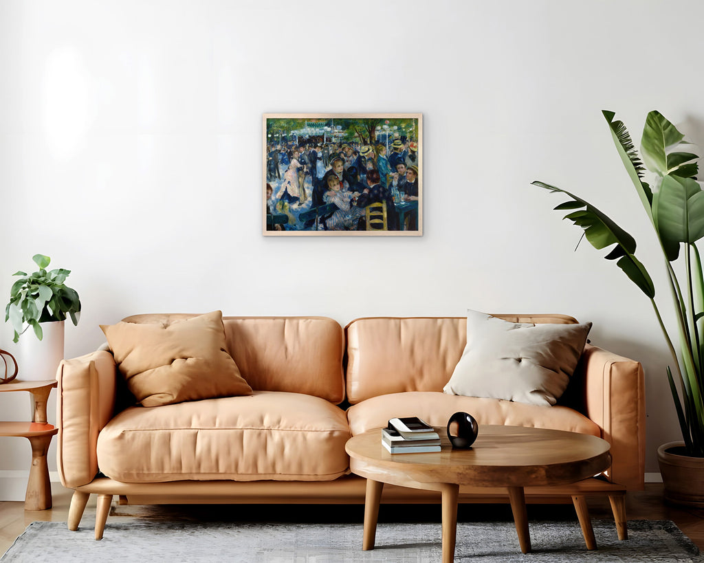 Dance at Le Moulin Canvas Print