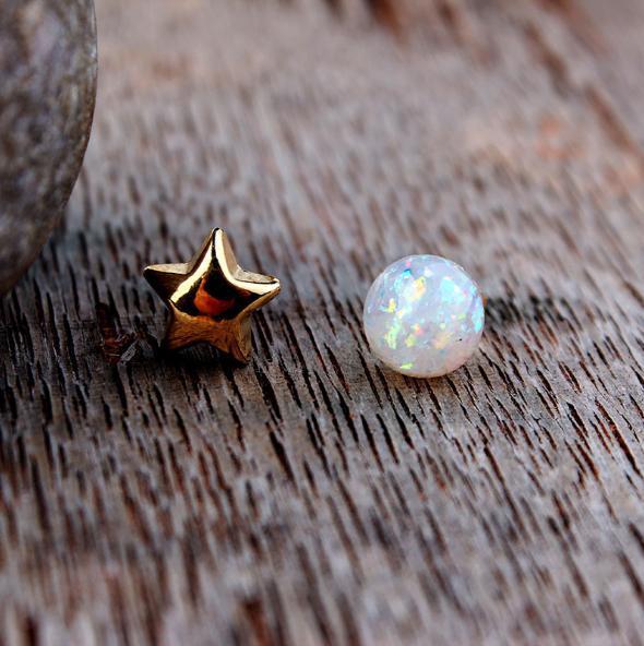 Moon Sun Star Stud Earrings