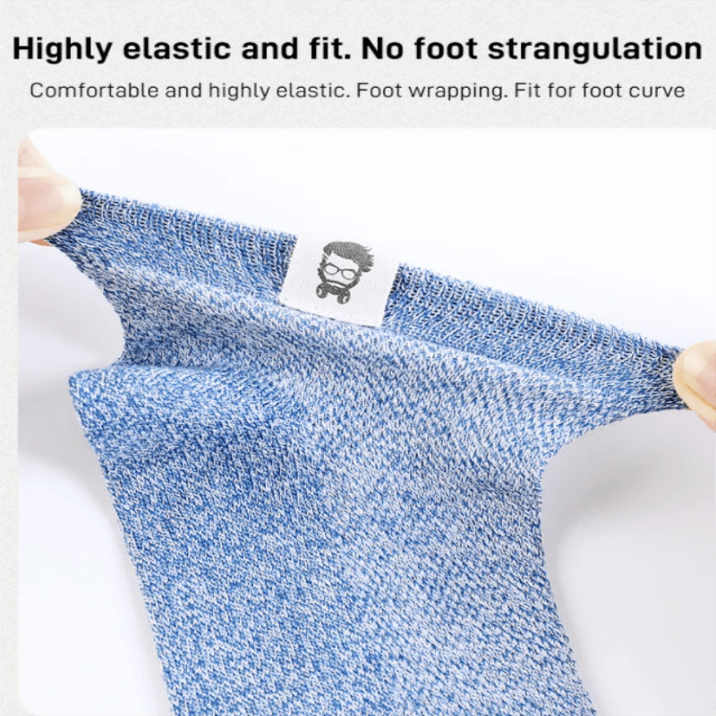 💥Buy 5 Get 5 Free💥-Antibacterial Breathable Deodorant Socks for Men
