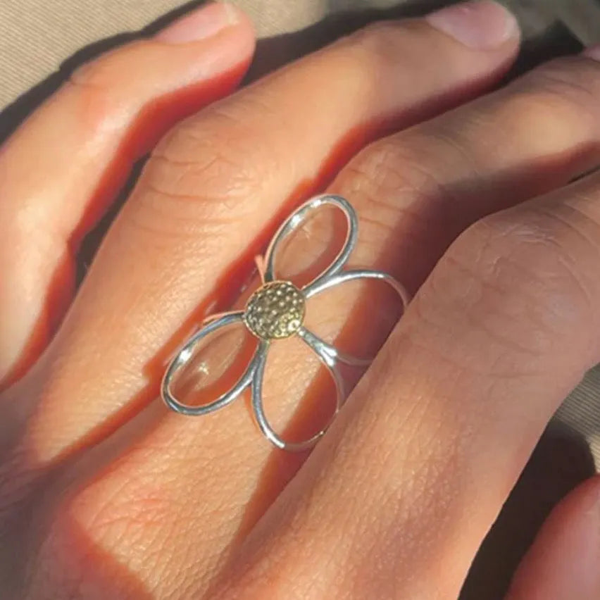 Handcrafted Floral Ring