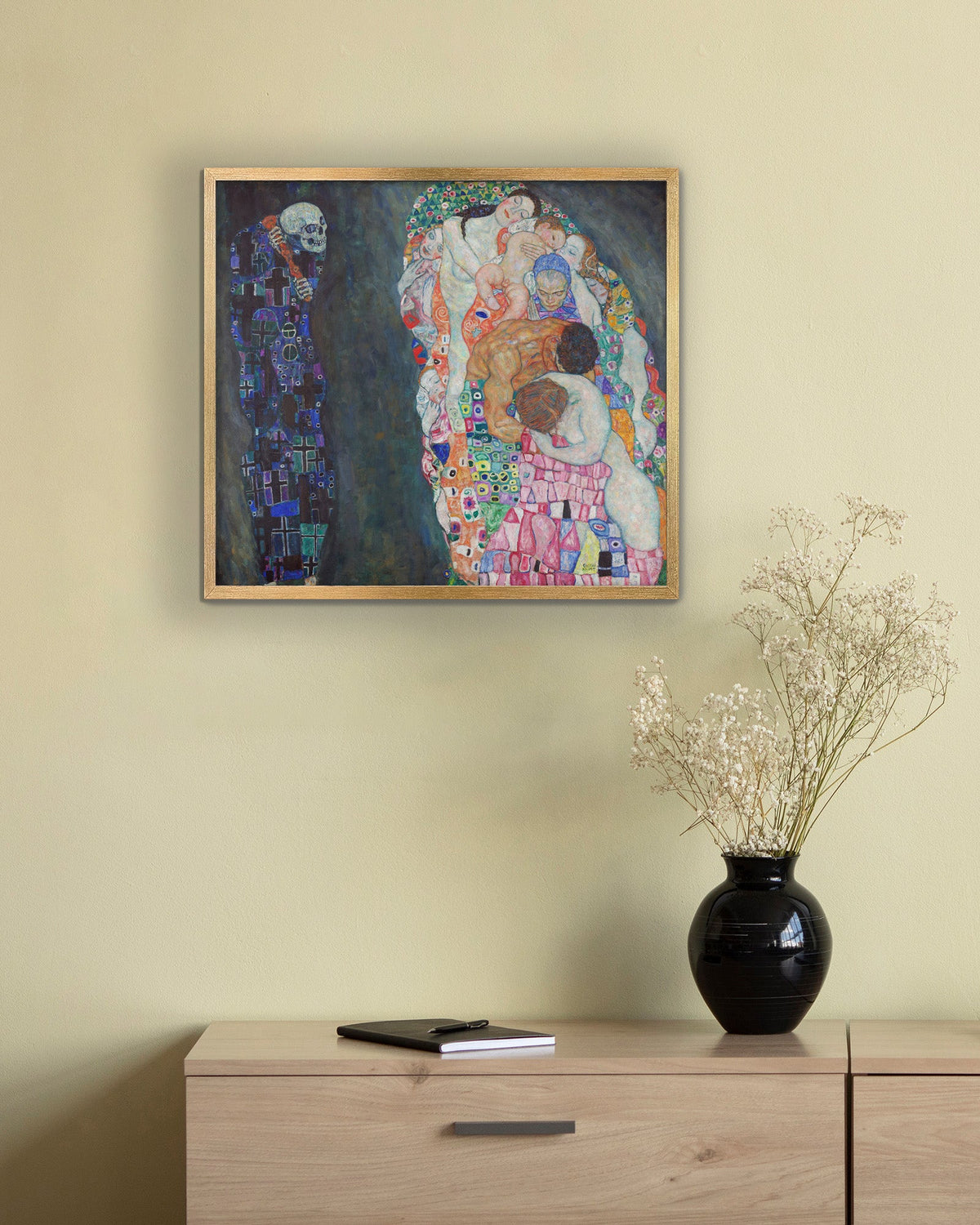 Death and Life Canvas Print