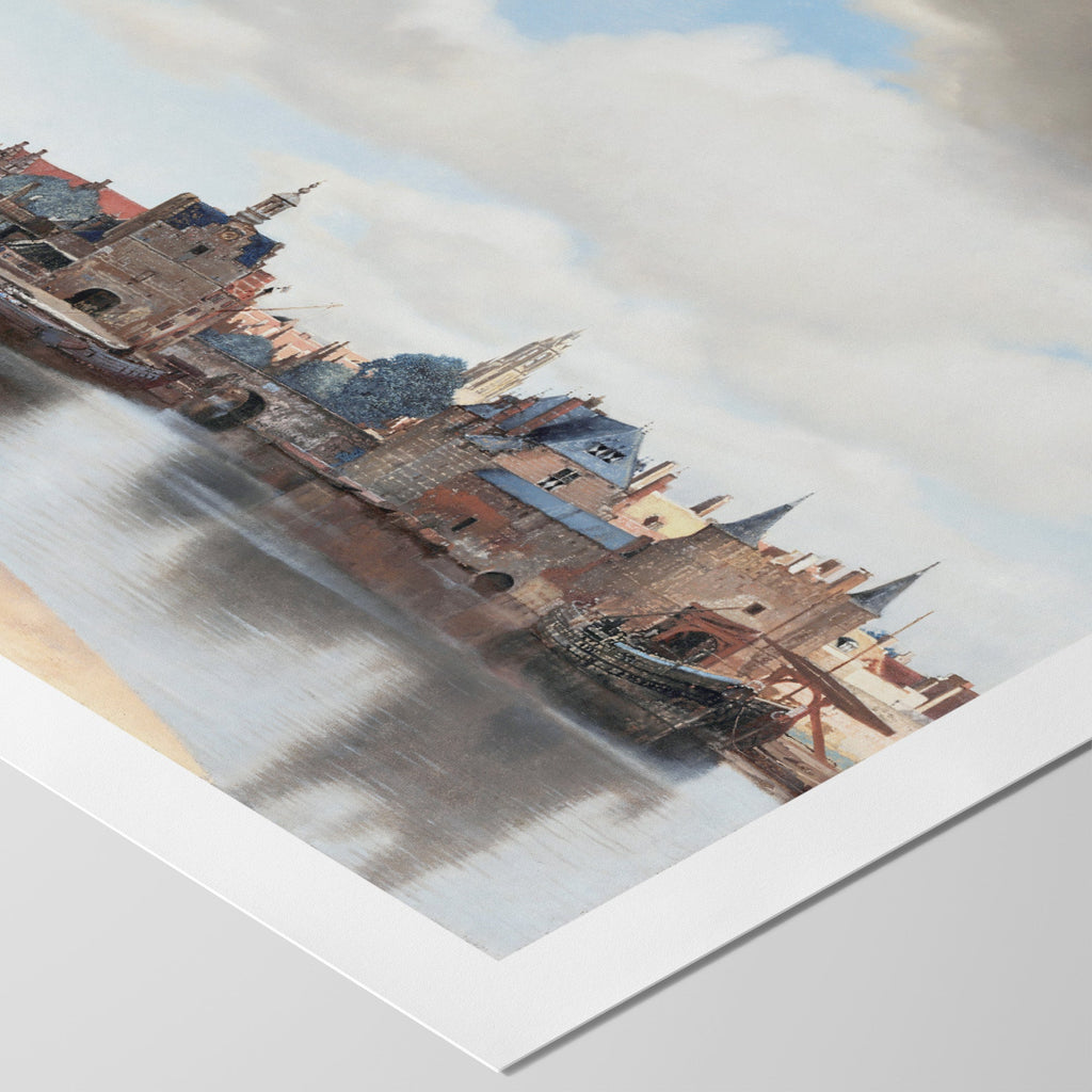 View of Delft Canvas Print