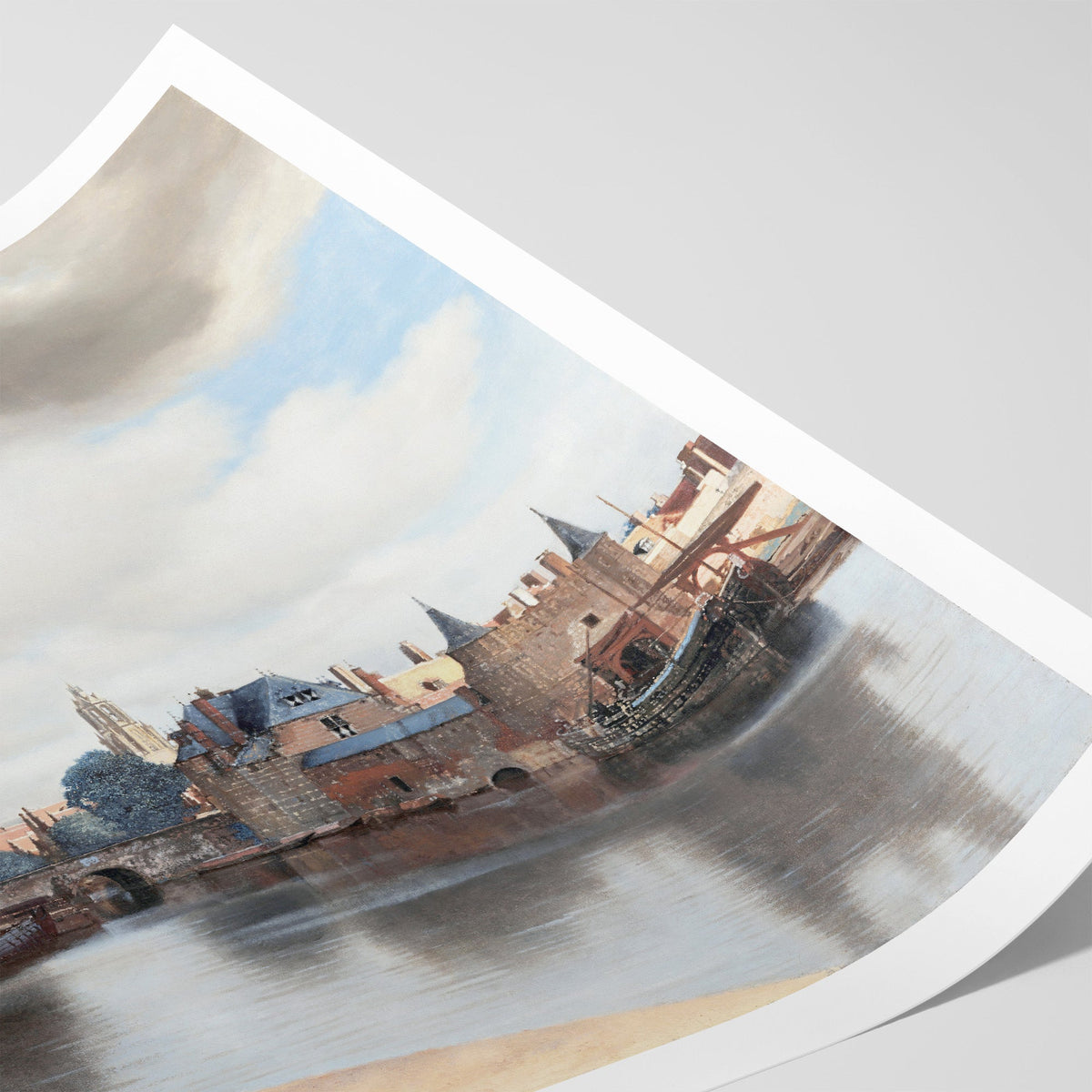 View of Delft Canvas Print