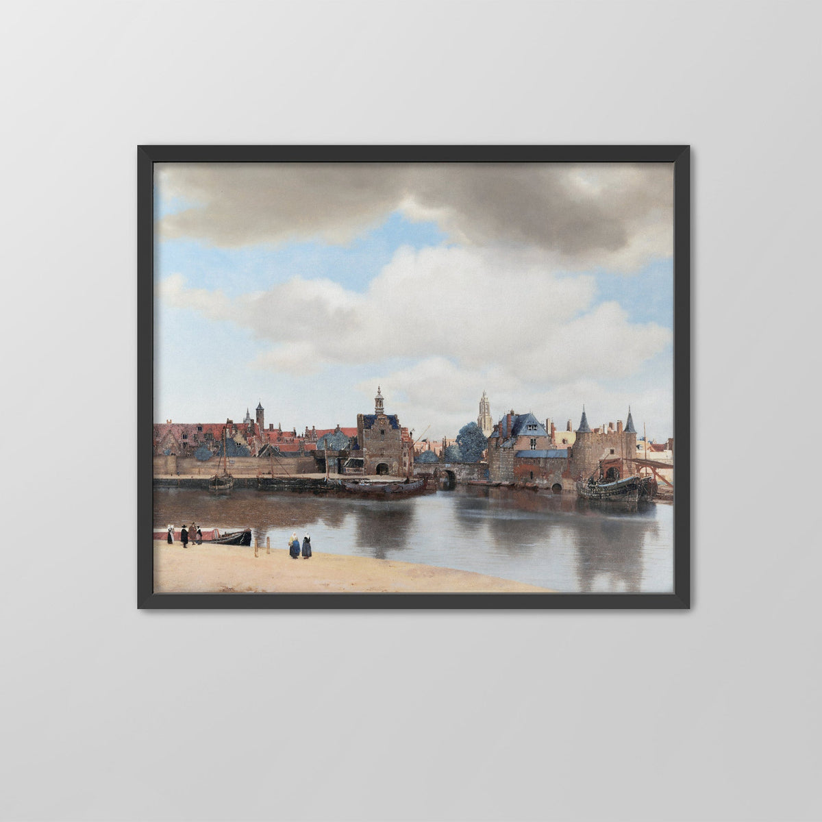View of Delft Canvas Print