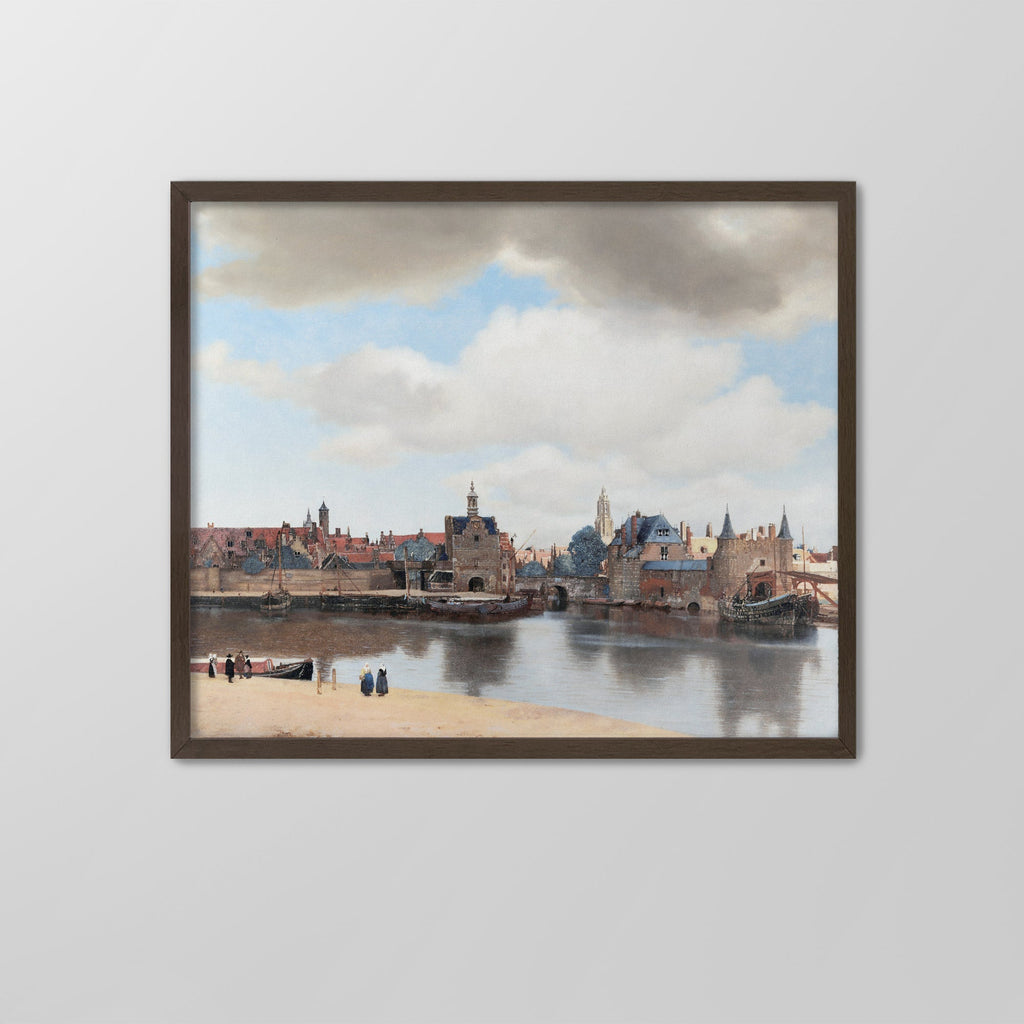 View of Delft Canvas Print