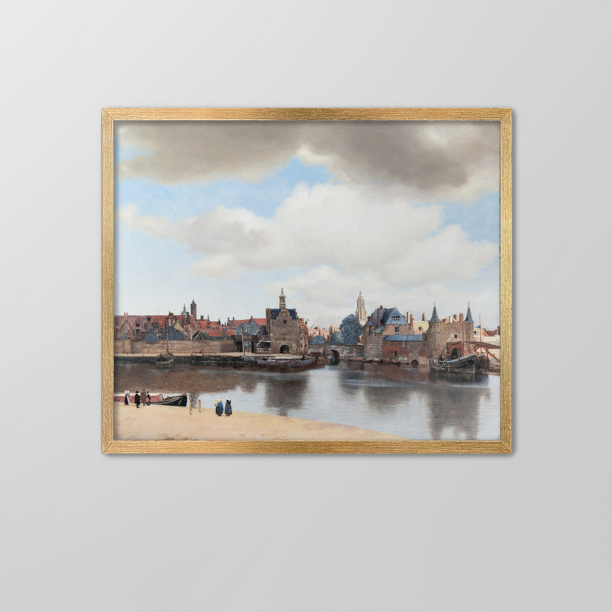 View of Delft Canvas Print