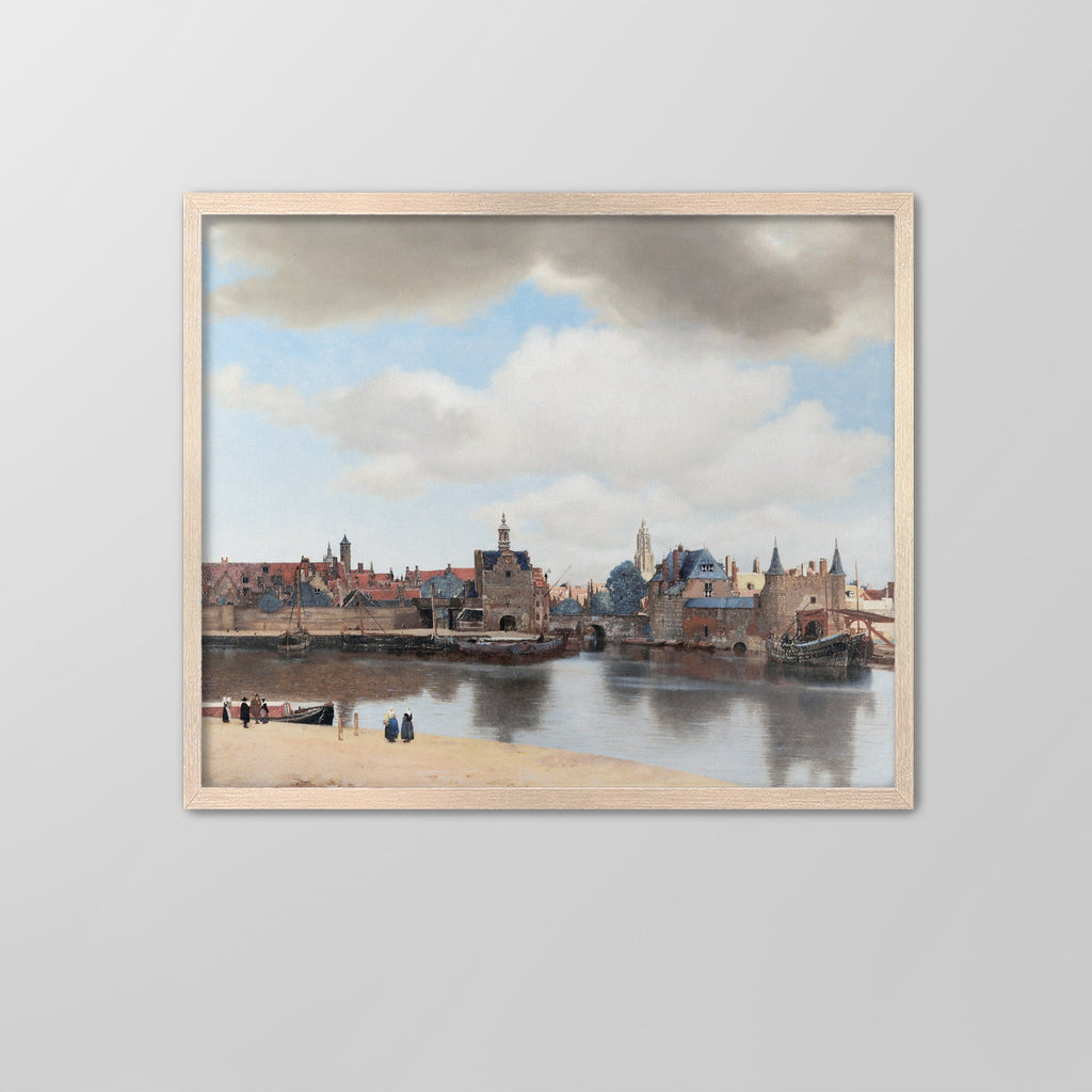 View of Delft Canvas Print
