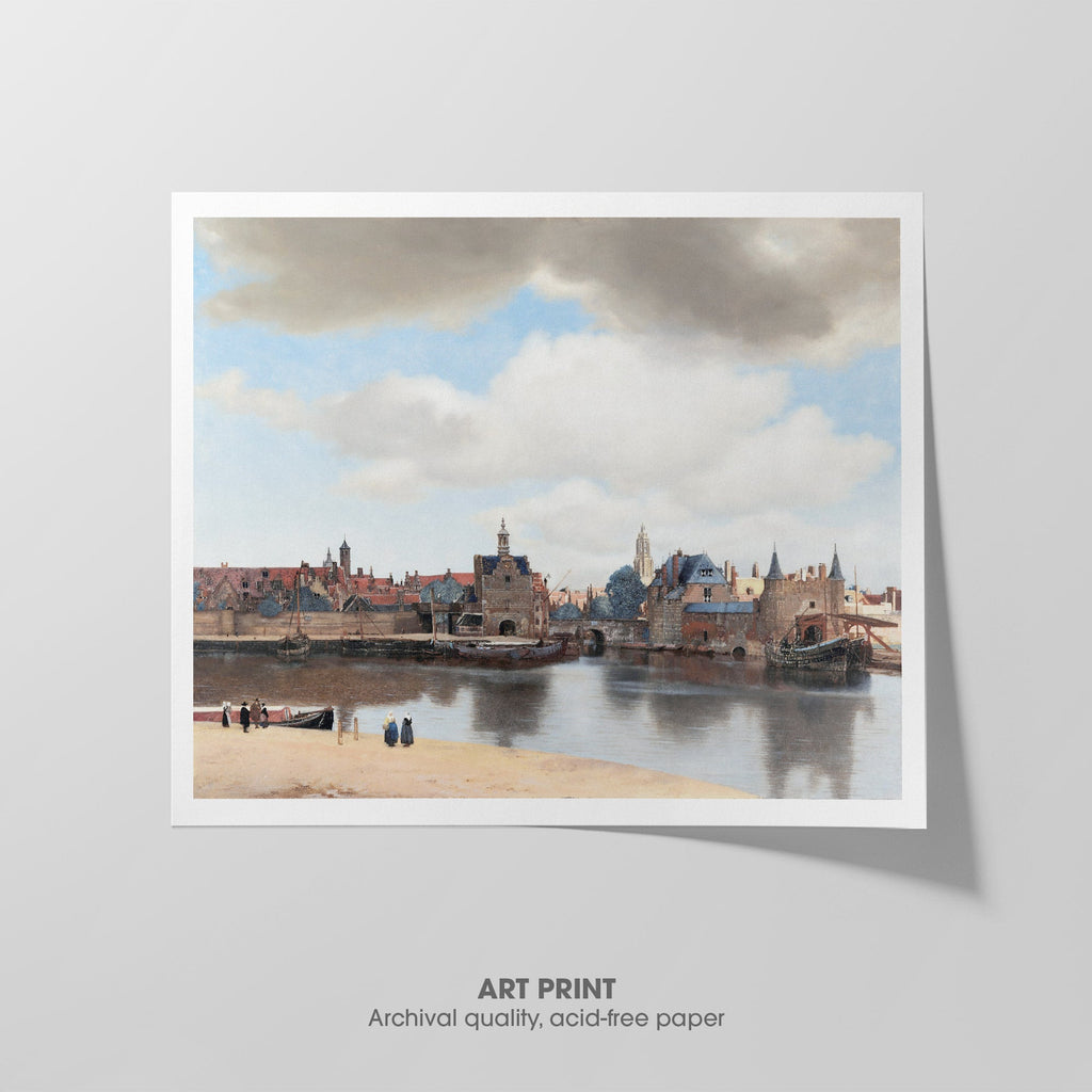 View of Delft Canvas Print