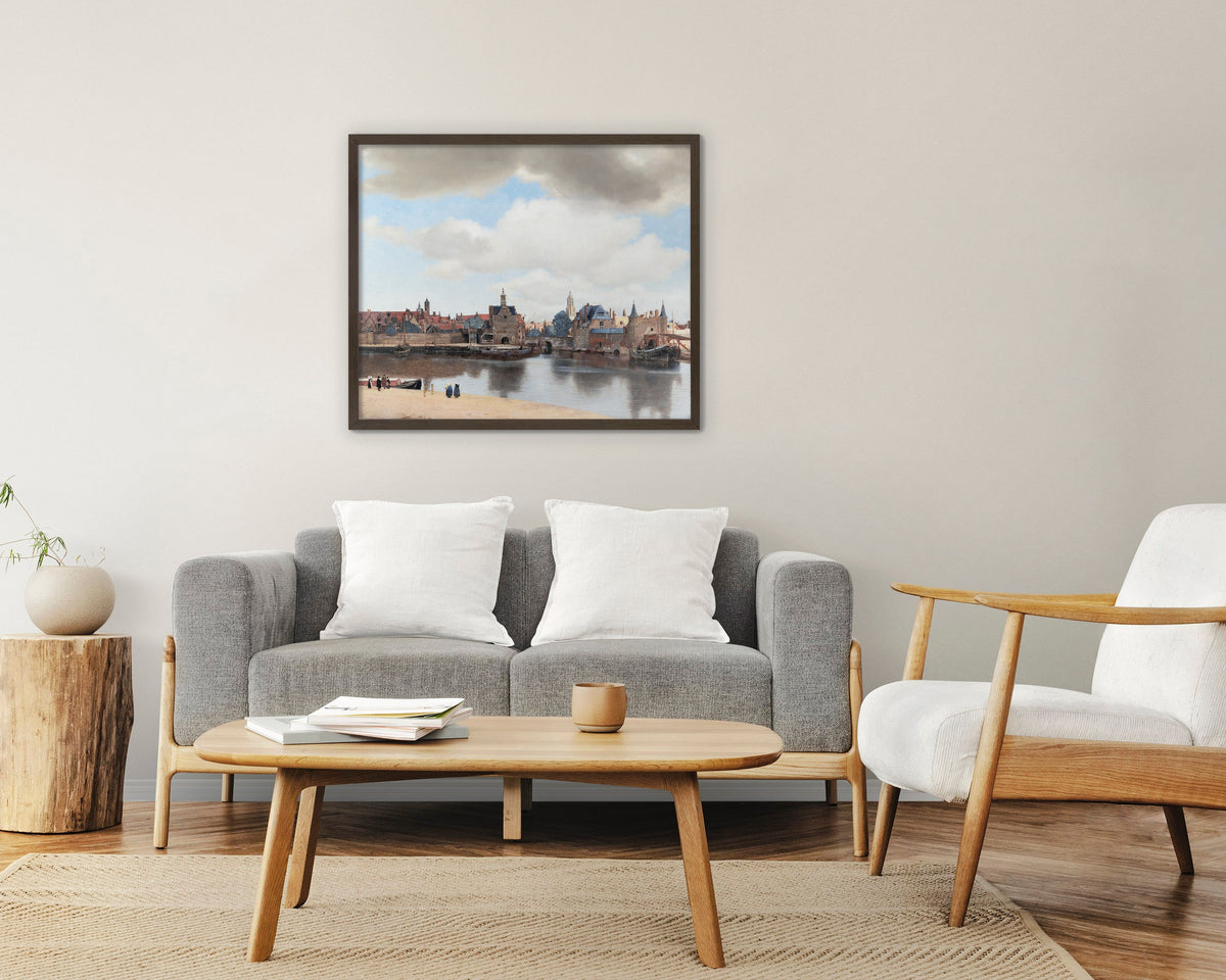View of Delft Canvas Print