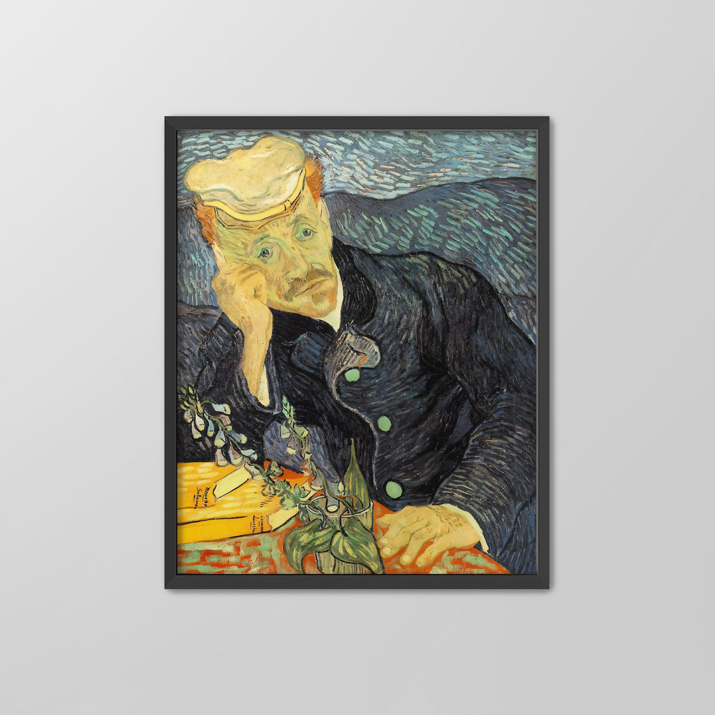 Portrait of Dr. Gachet Canvas Print