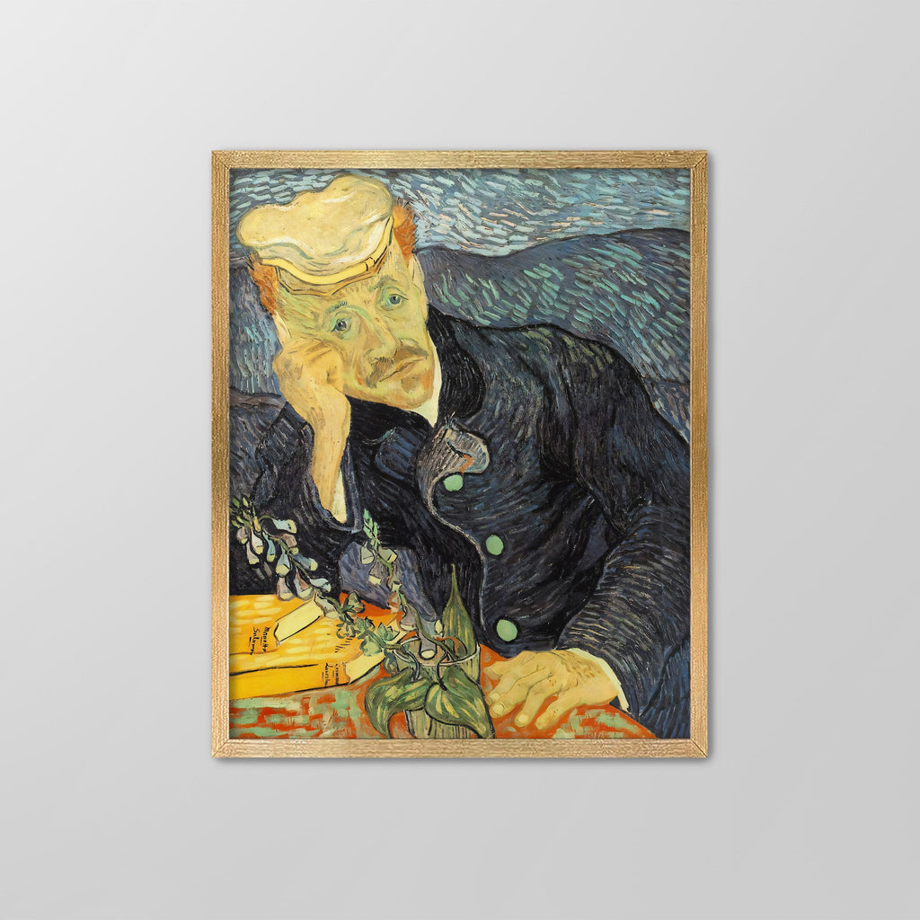 Portrait of Dr. Gachet Canvas Print