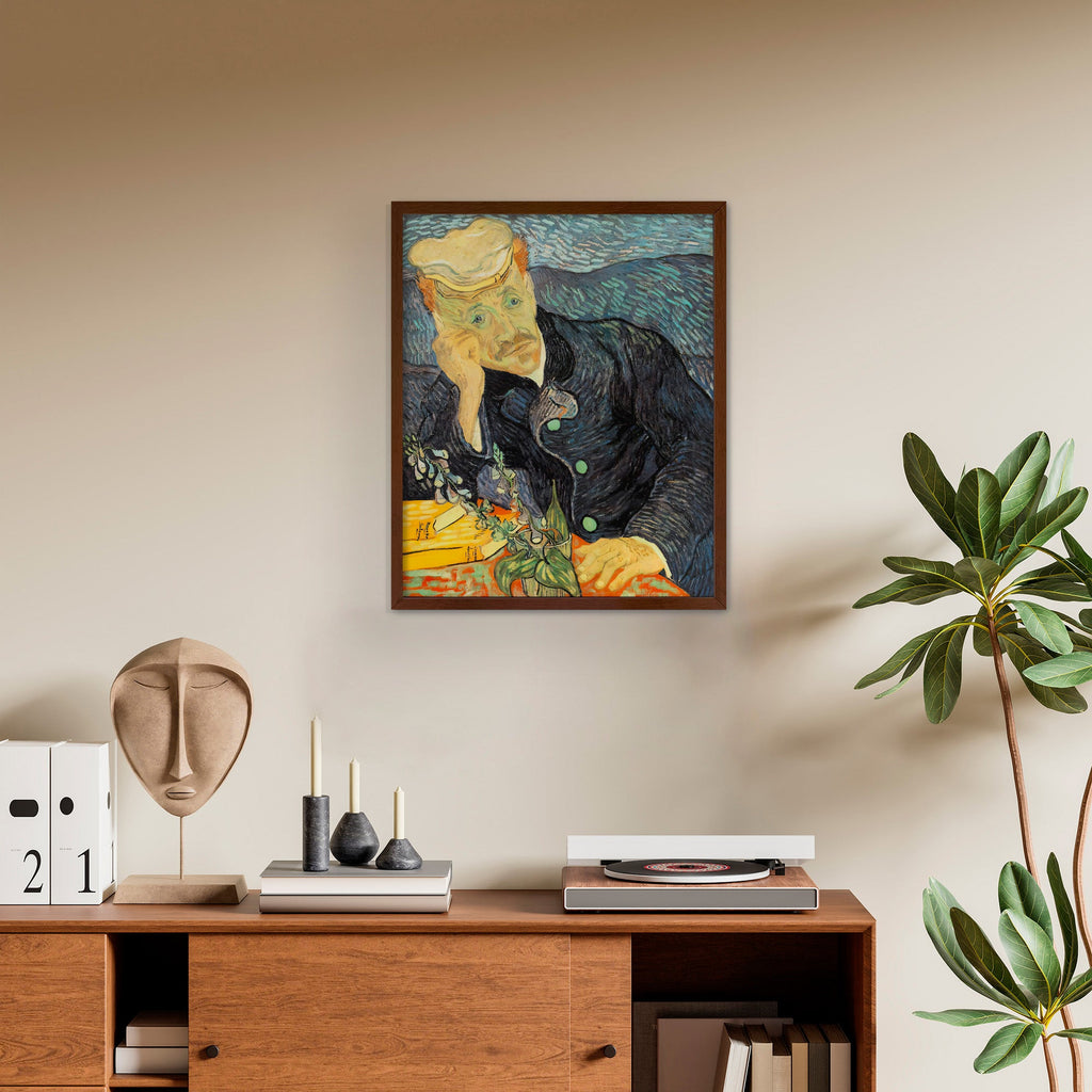 Portrait of Dr. Gachet Canvas Print
