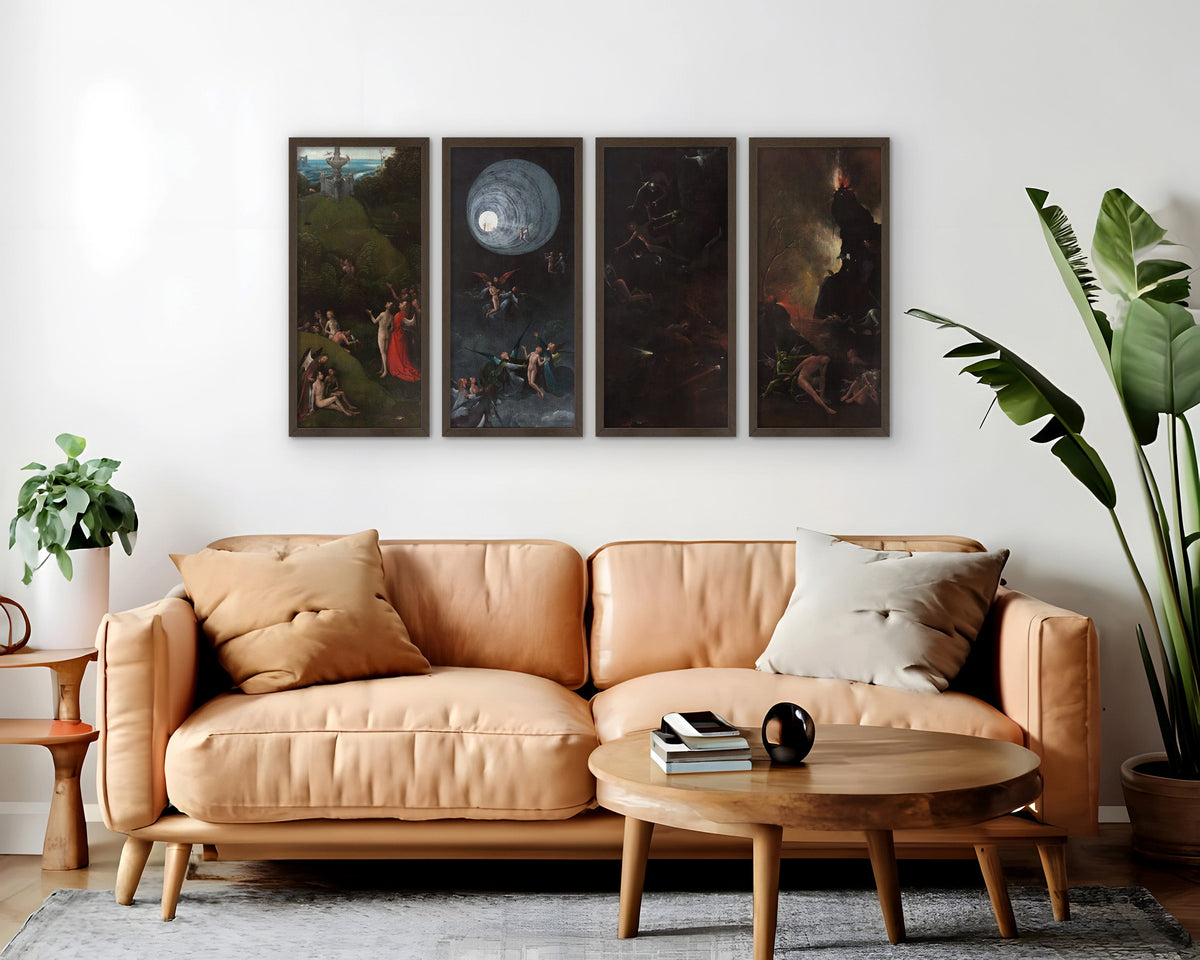 Ascent of the Blessed Canvas Print