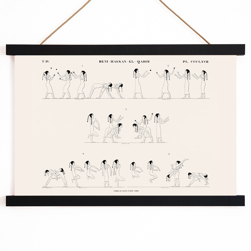 Tombe de Rotei Canvas Print