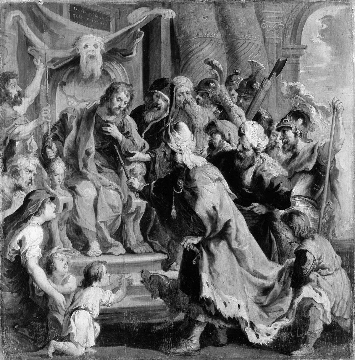 Cambyses Appointing Otanes Judge by Peter Paul Rubens - Baroque canvas print