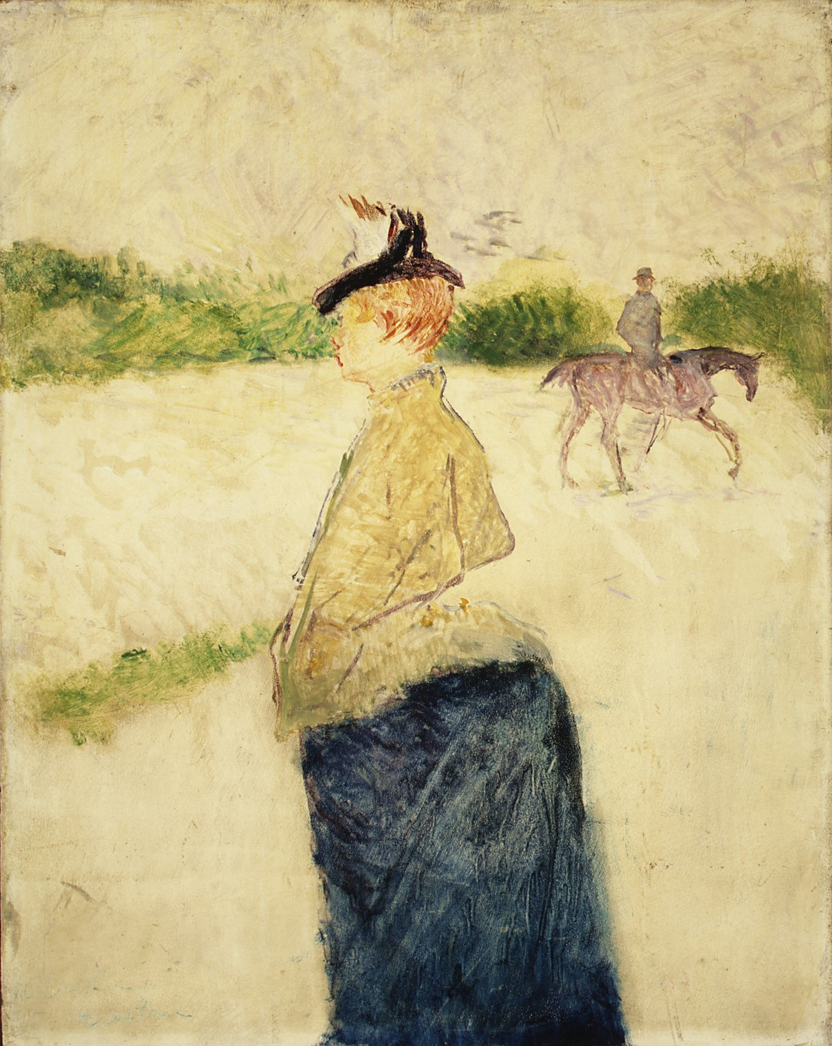 milie by Henri de Toulouse-Lautrec - Post-Impressionist canvas print