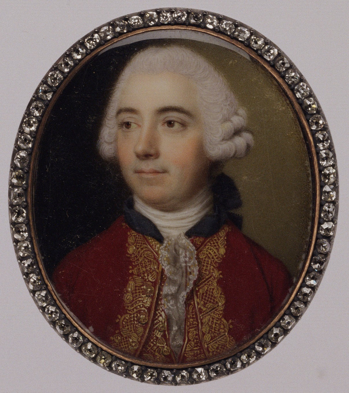 Sir William Hood by John Smart - Classic Art canvas print