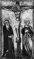 The Crucifixion by Luca di Tommè di Nuto - Classic Art canvas print