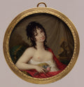 Francesca Ghirardi Lechi 17731806 by Giovanni Battista Gigola - Classic Art canvas print