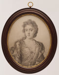 Portrait of a Woman by Thomas Forster - Classic Art canvas print