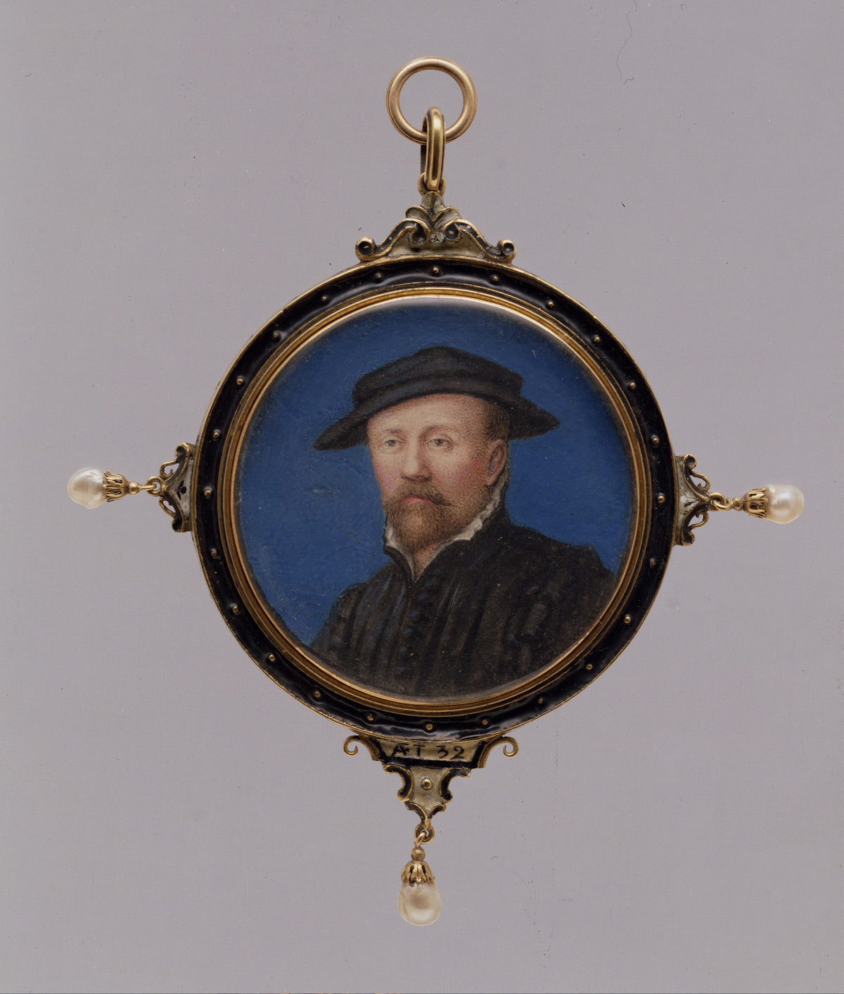 Portrait of a Man, Said to Be Arnold Franz by Hans Holbein the Younger - Classic Art canvas print