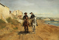 A General and His Aide-de-camp by Ernest Meissonier - Classic Art canvas print