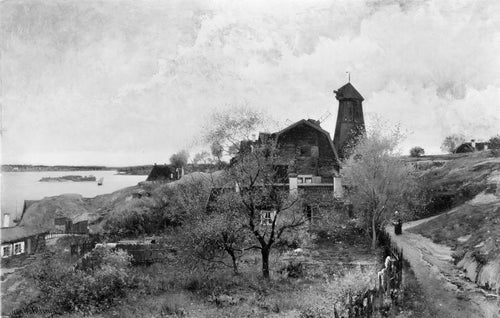 A Day in October, near Waxholm, Sweden by Alfred Wahlberg - Oil Painting canvas print