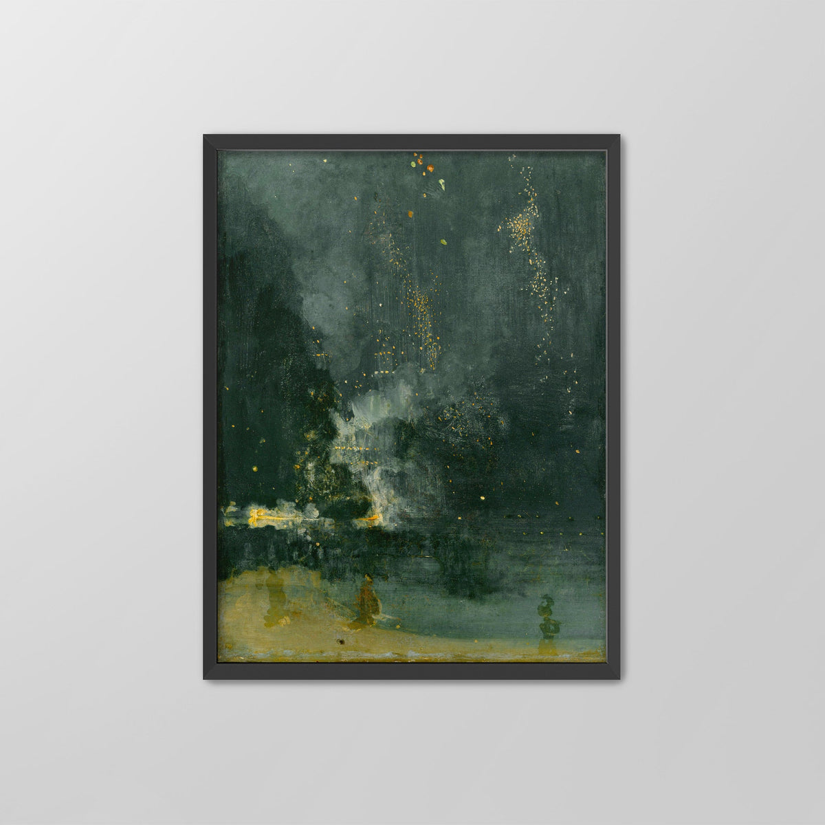 The Falling Rocket Canvas Print