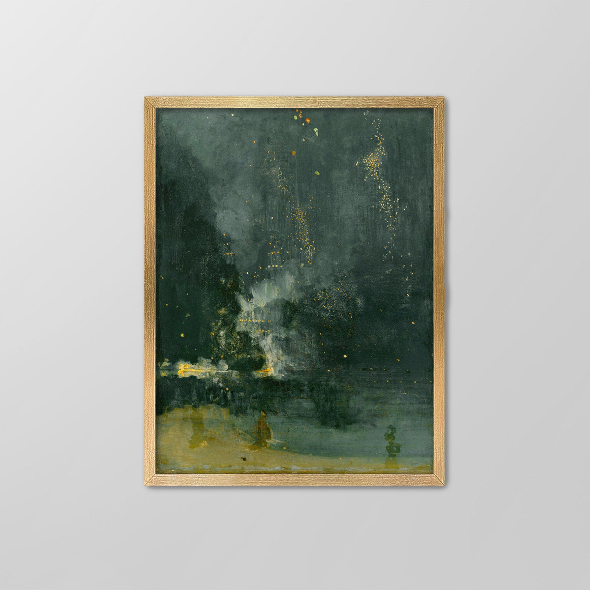The Falling Rocket Canvas Print