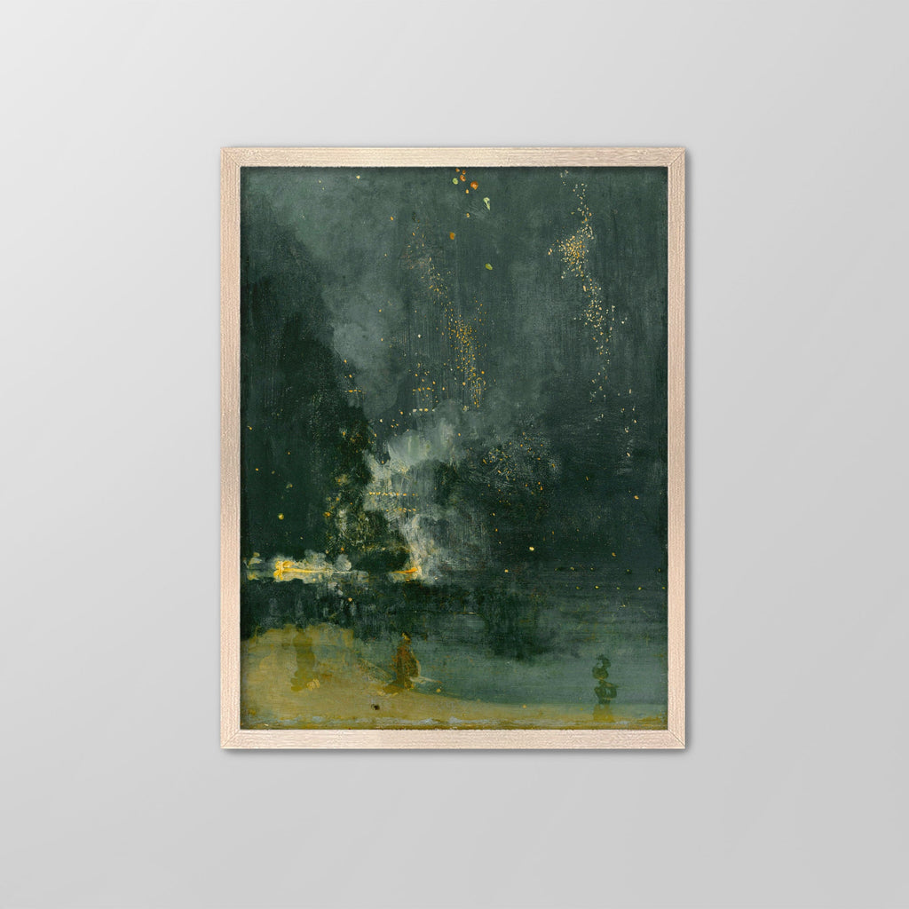 The Falling Rocket Canvas Print