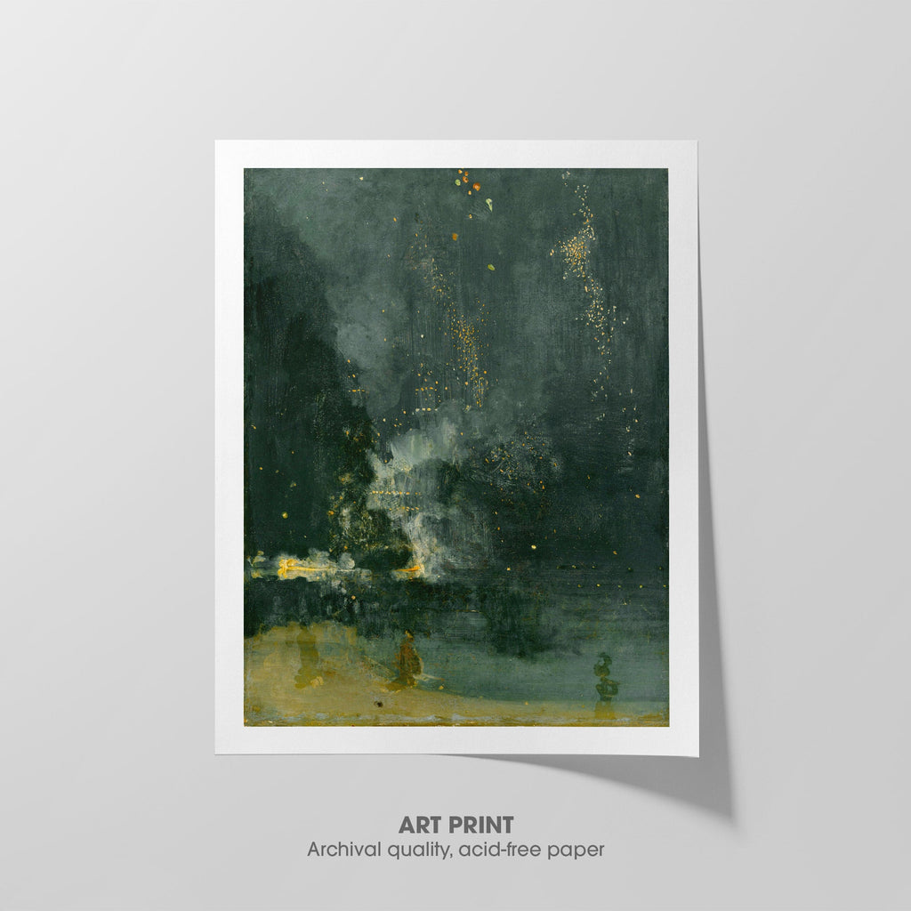 The Falling Rocket Canvas Print