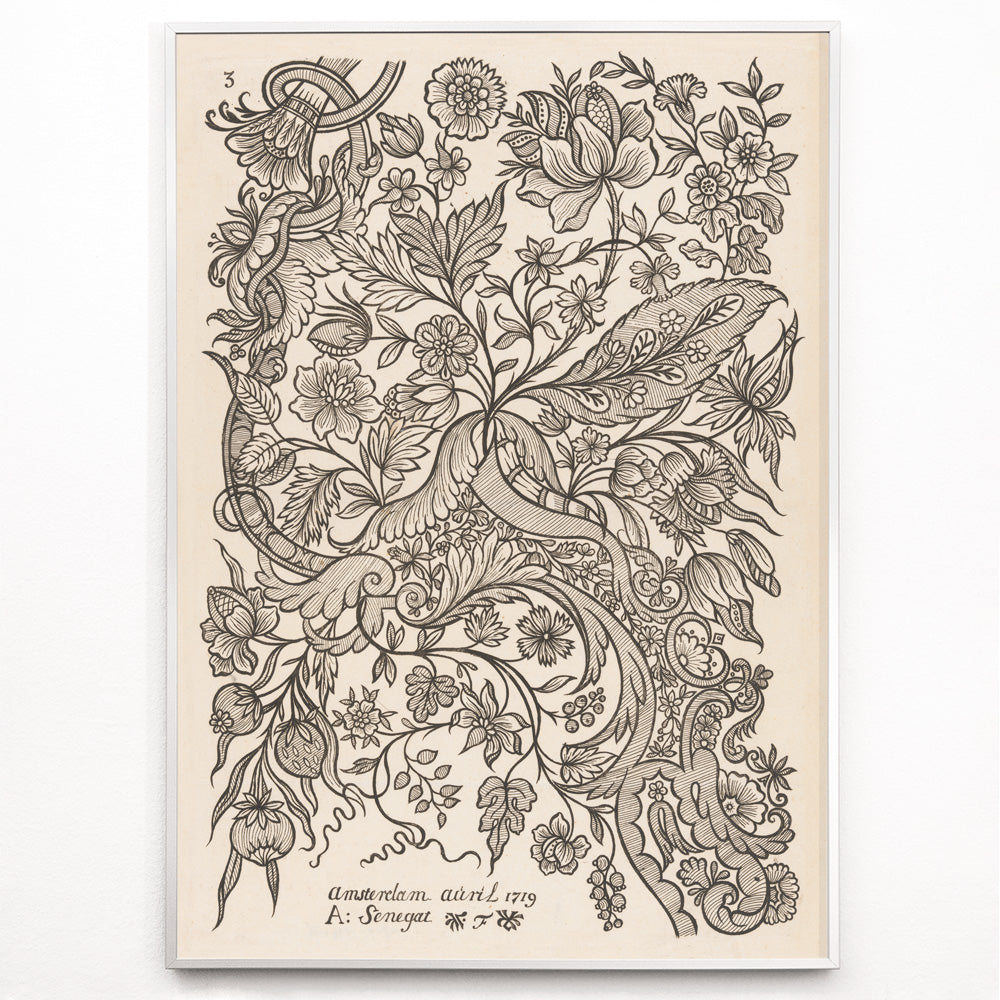 Motif pour textiles n°1 Canvas Print