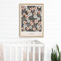 Motif floral de Bijutsu Sekai Canvas Print