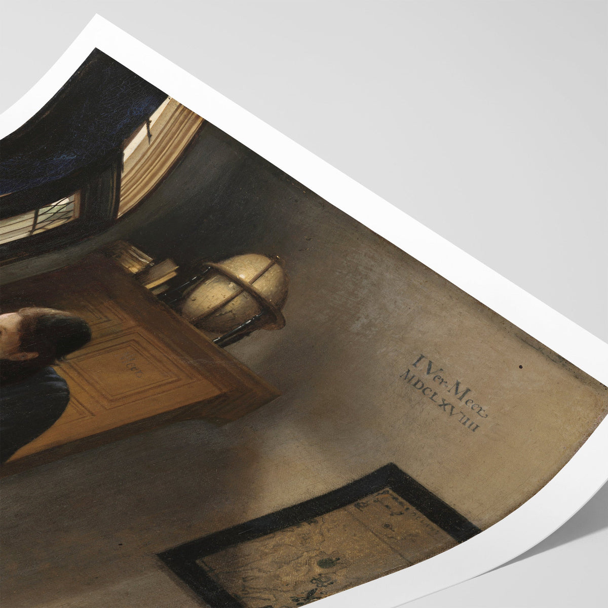 The Geographer Canvas Print