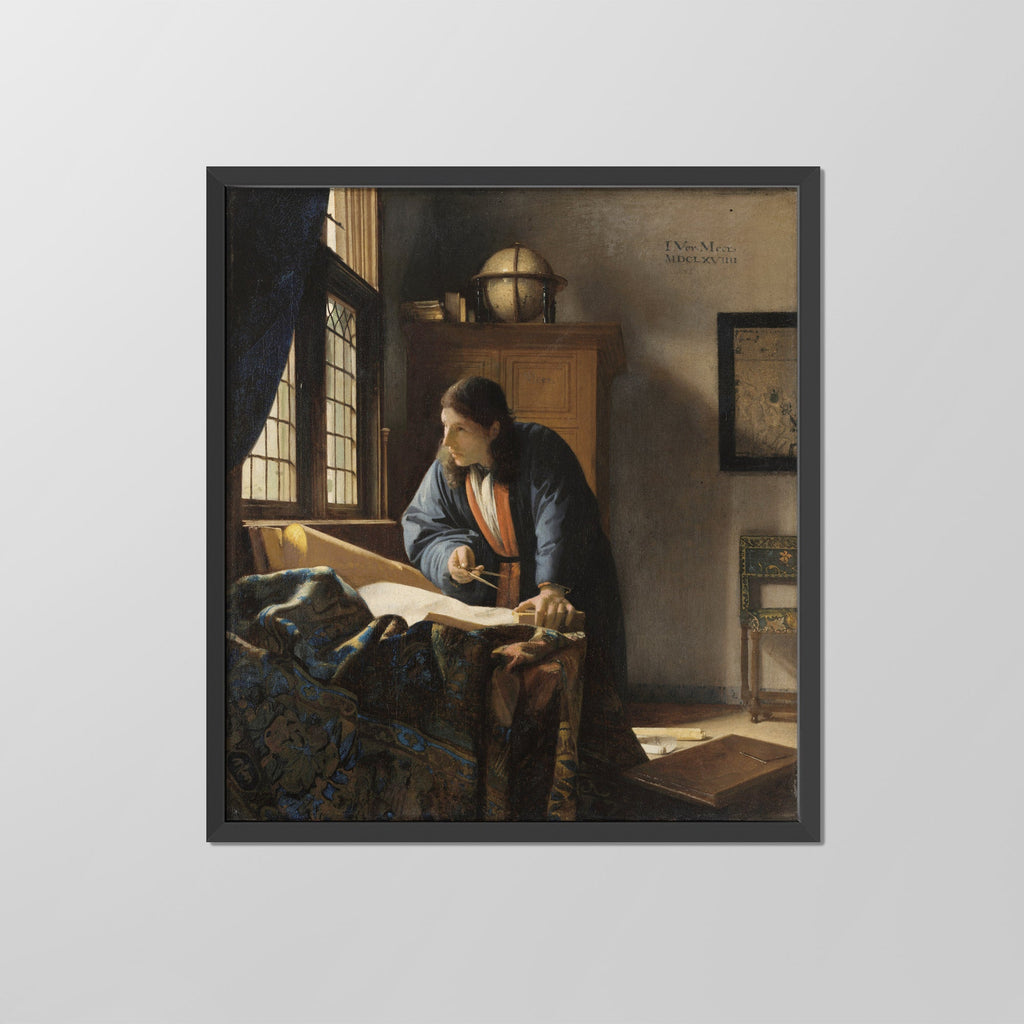 The Geographer Canvas Print