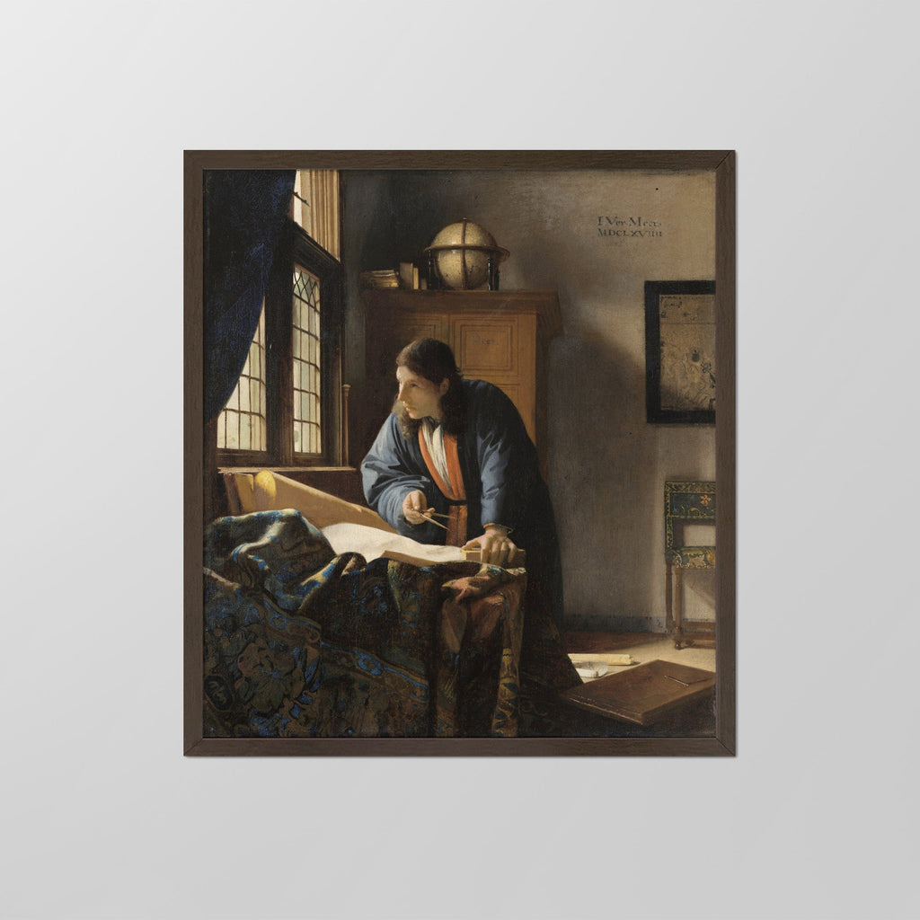The Geographer Canvas Print